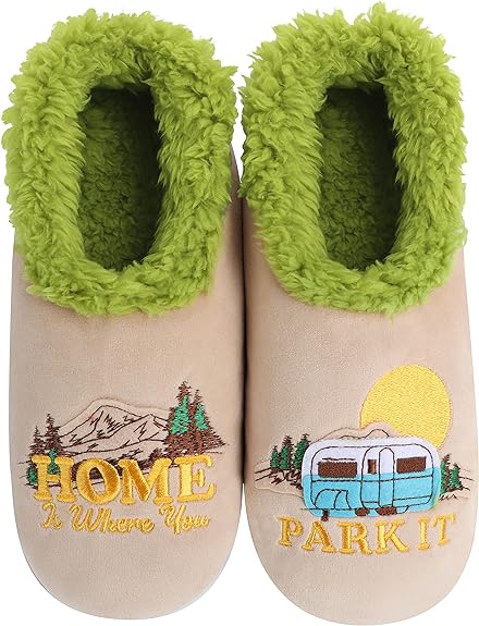 * Home Is Where You Park It - Snoozies! Slippers