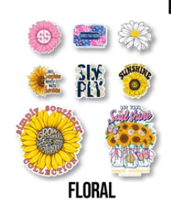 * Simply Southern  Decals and Mini Stickers