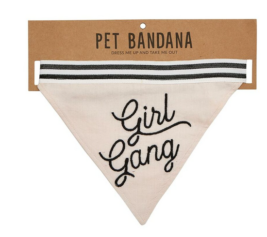 * Santa Barbara Embroidered Dog Bandanas