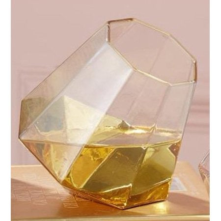 * Diamond Wine Glass