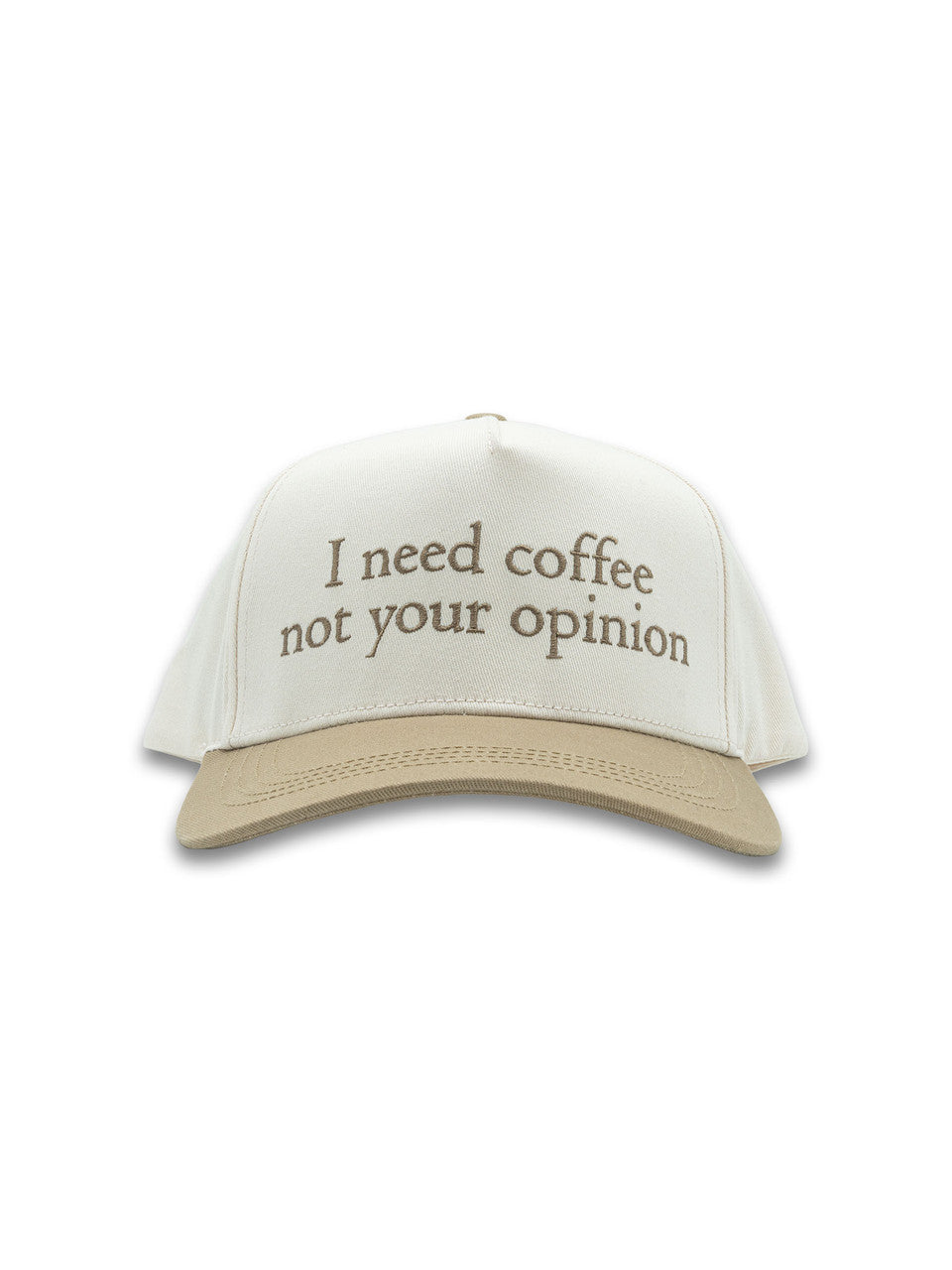I Need Coffee Not Your Opinion Hat
