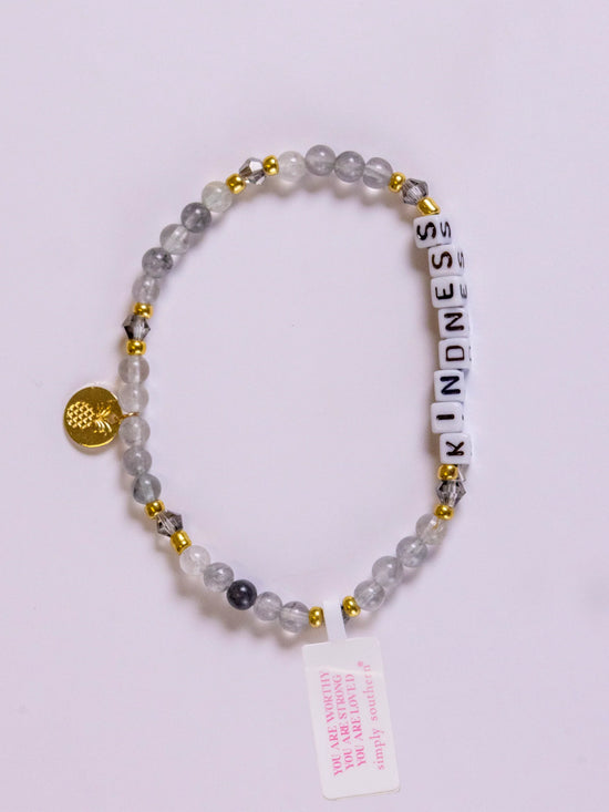 SIMPLY SOUTHERN BEADED STACKABLE POSITIVITY BRACELETS