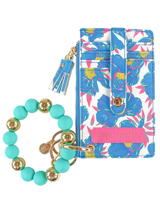 Bluebloom Bead Bangle Wallet