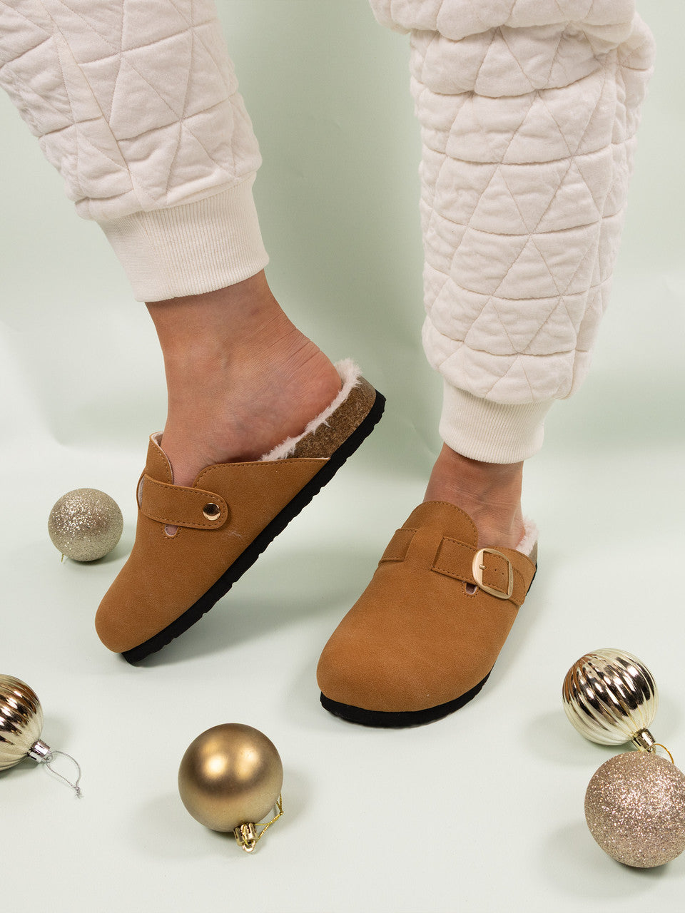 . The Betty Slip on Sherpa lined shoe