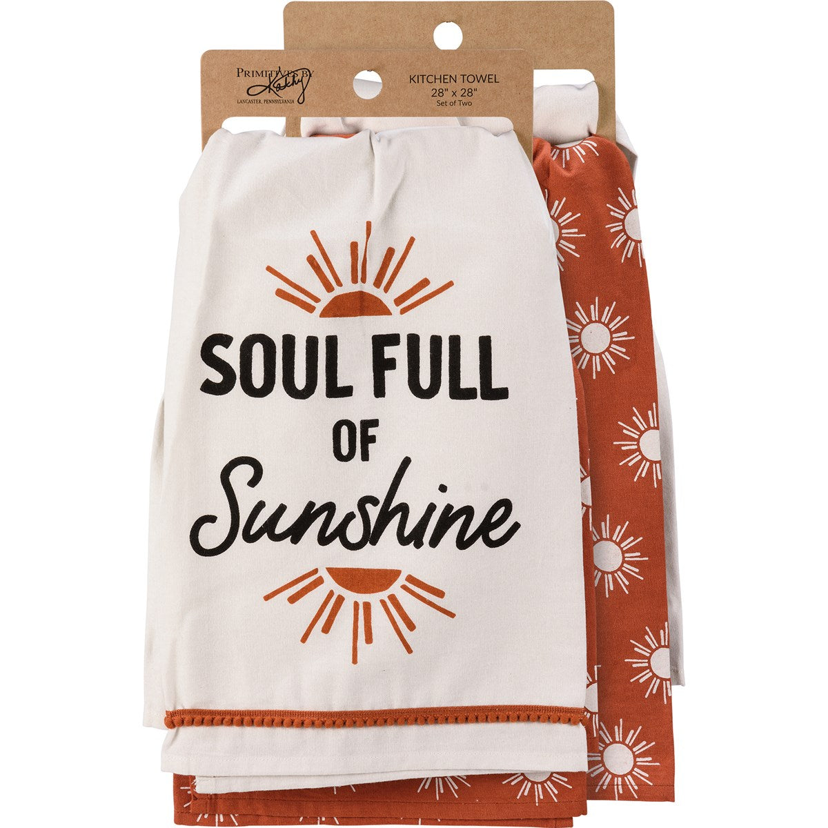 . Soul Full Of Sunshine Kitchen Towel Set