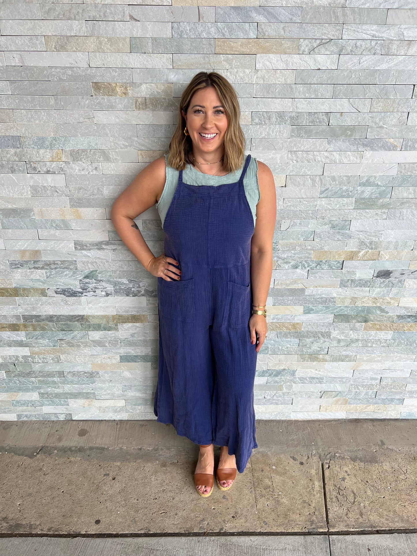 Fun Love Navy Jumper