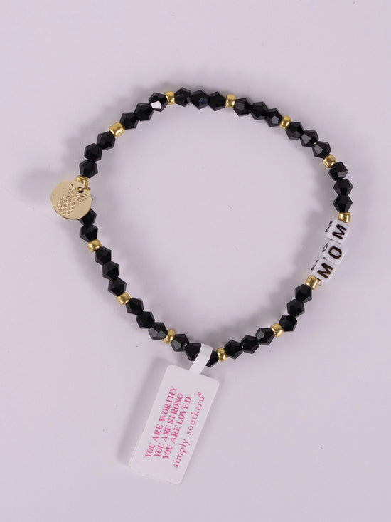 SIMPLY SOUTHERN BEADED STACKABLE POSITIVITY BRACELETS