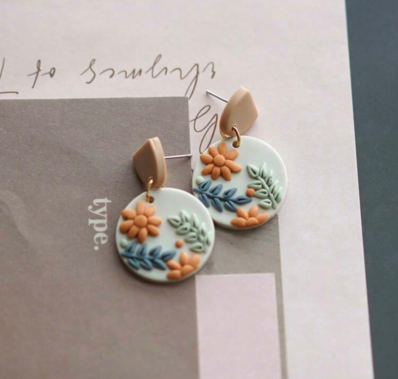 . Floral Garden Earrings