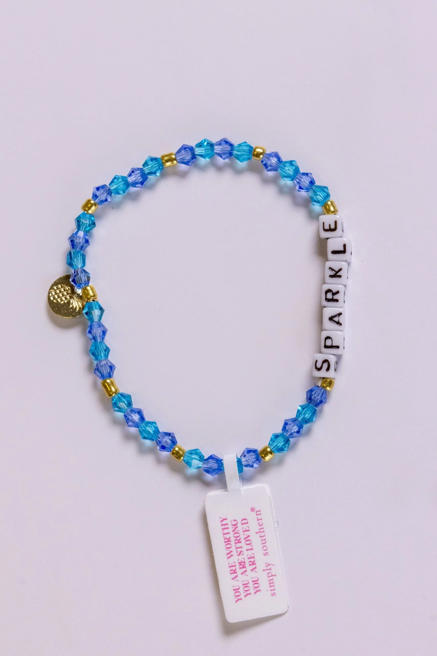 SIMPLY SOUTHERN BEADED STACKABLE POSITIVITY BRACELETS
