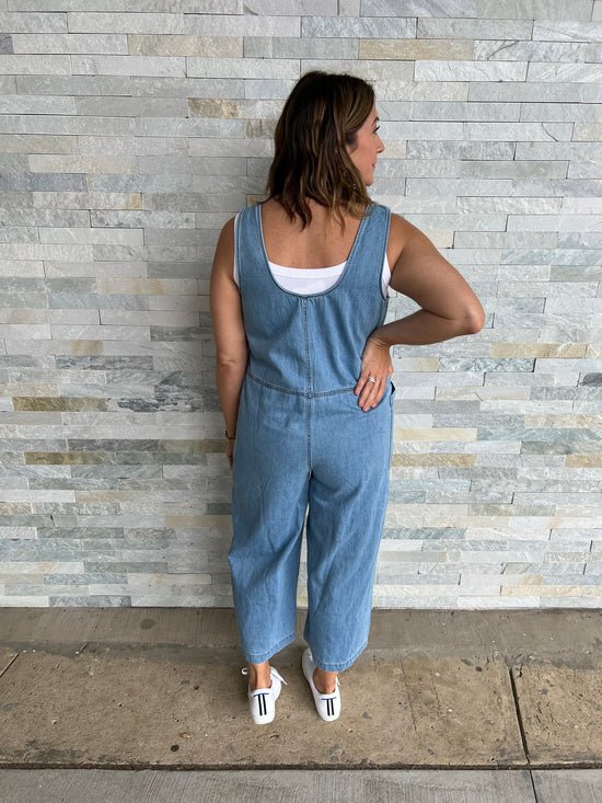 Dusk to Denim Jumpsuit