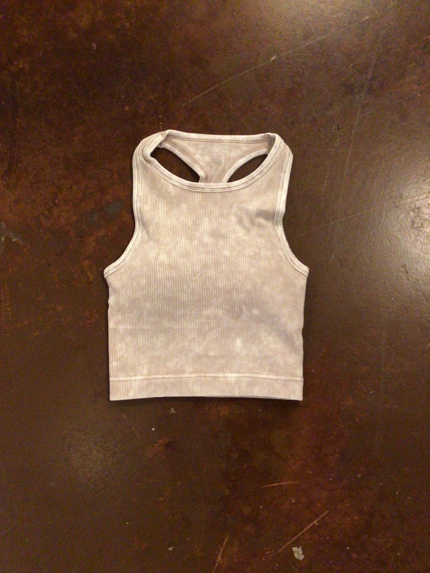 . Ribbed Racerback Bralette