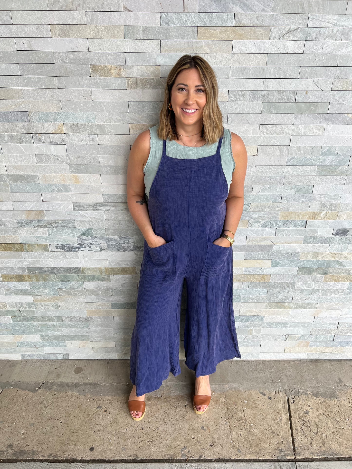 Fun Love Navy Jumper