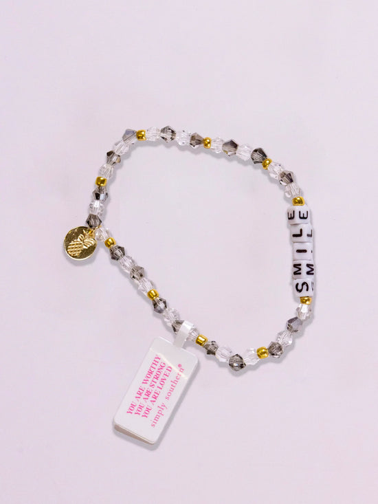 SIMPLY SOUTHERN BEADED STACKABLE POSITIVITY BRACELETS