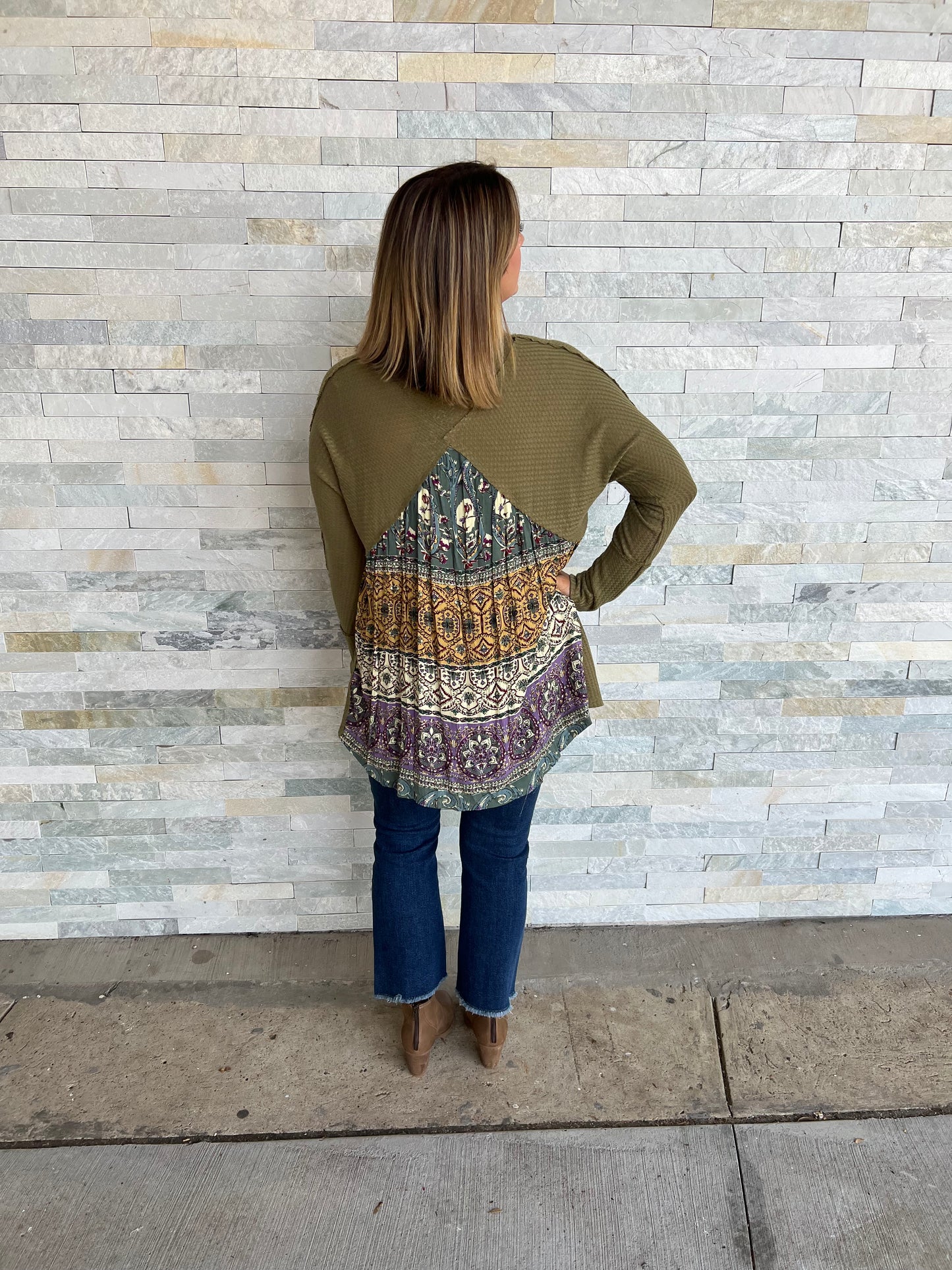 . Olive Beauty Tunic