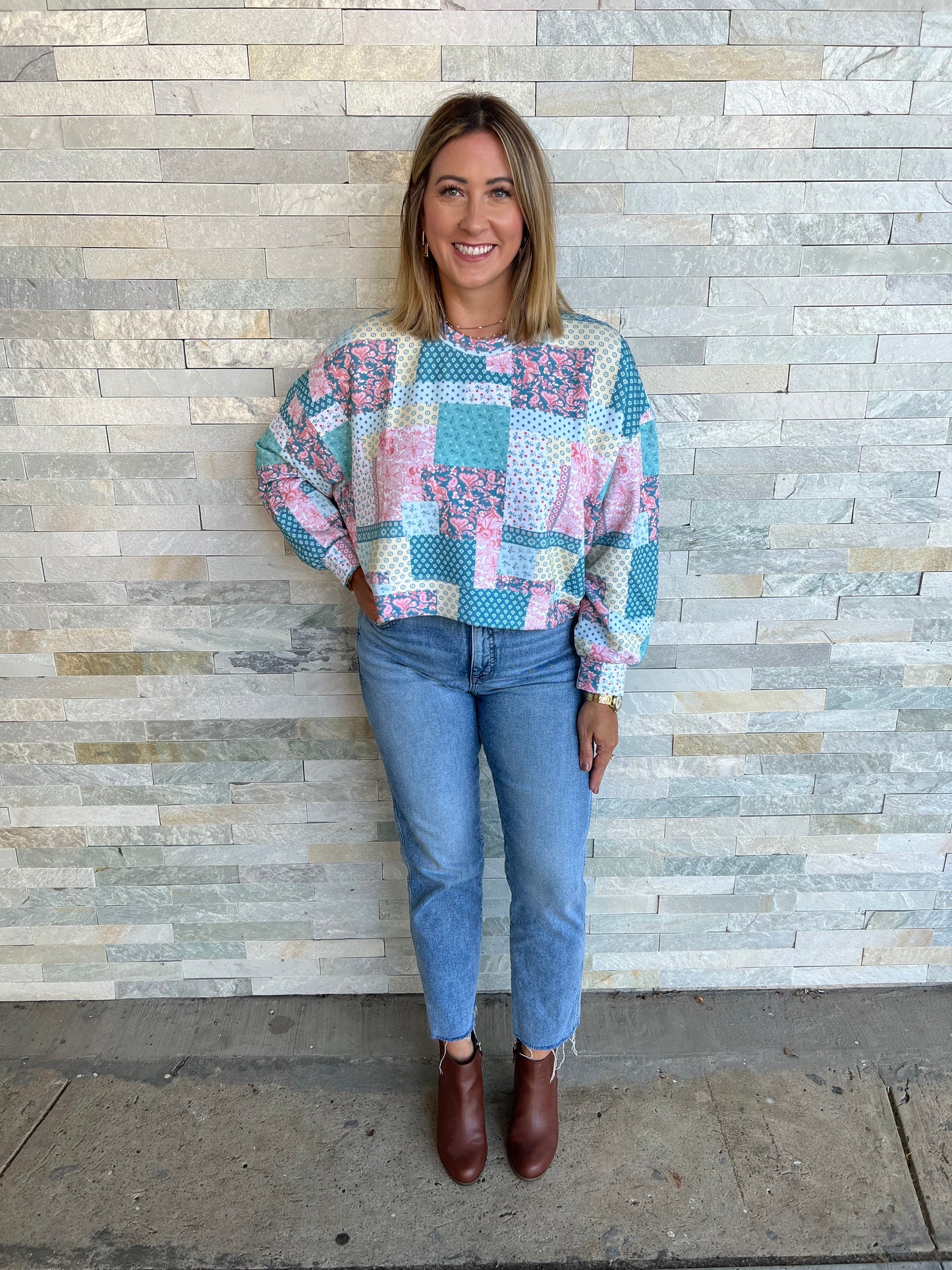 . Laney Quilt Pattern Pullover