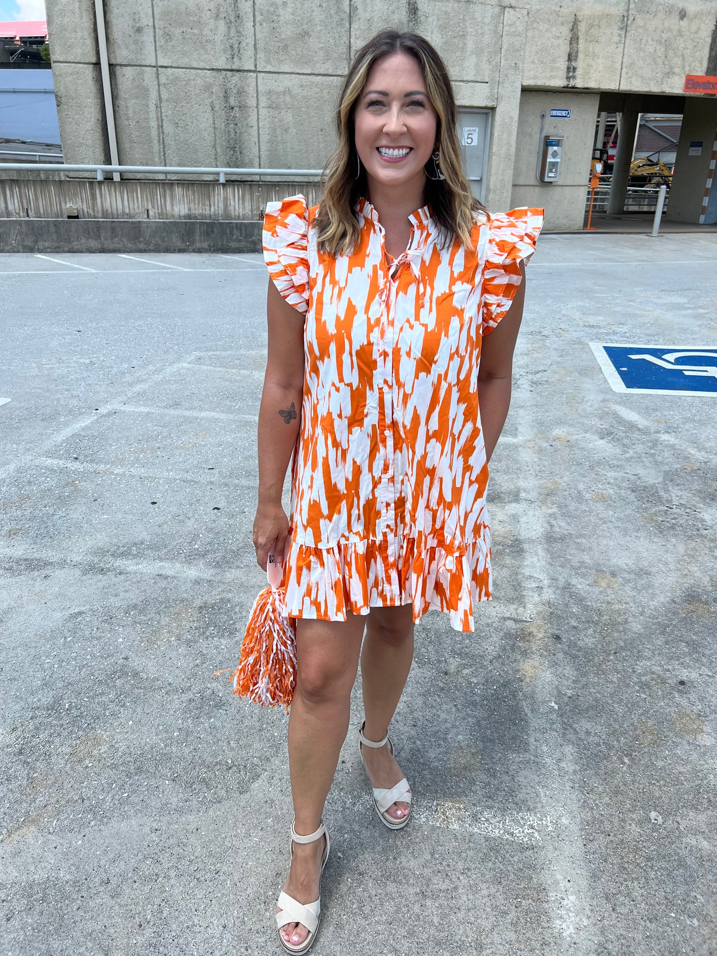 Abby Tailgate Time Dress