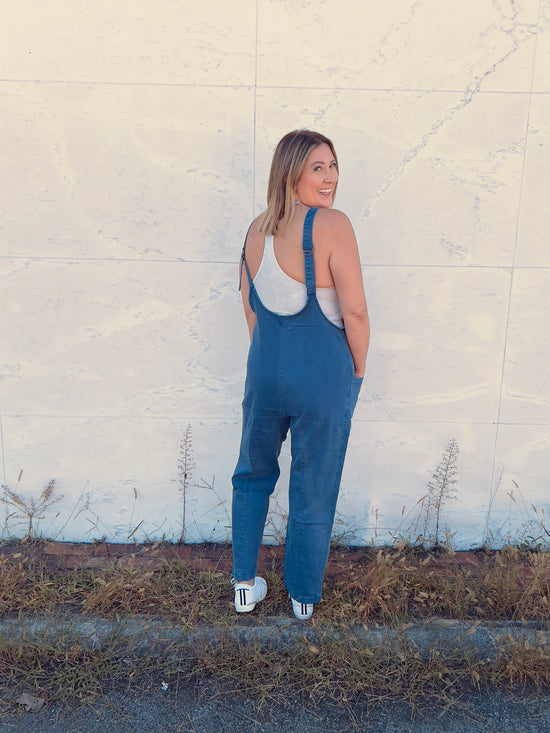Cool Vibes Denim Overalls