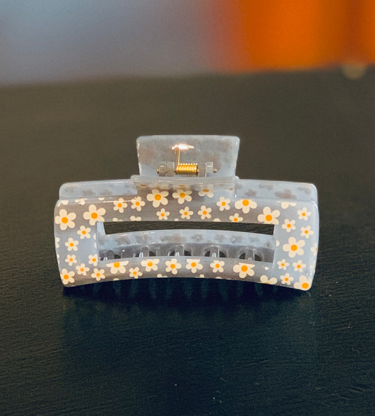 . Daisy Flowers Hair Clip