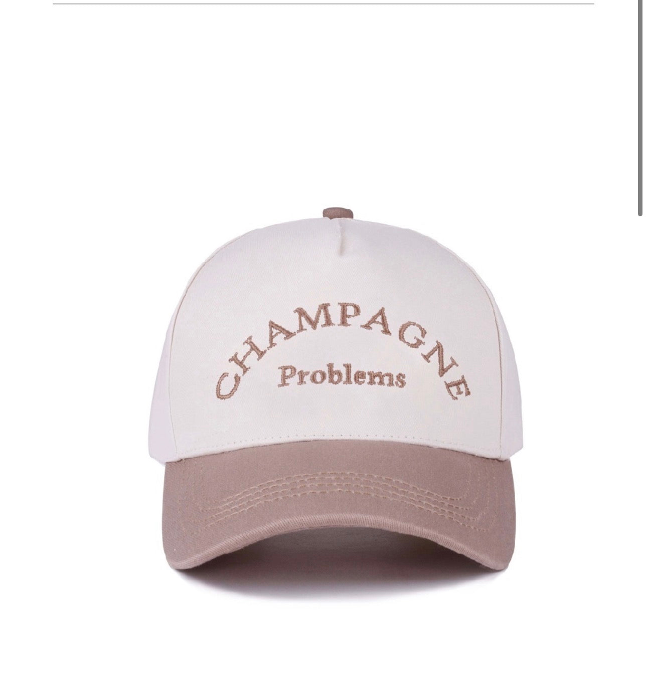 Champagne Problems Baseball Hat