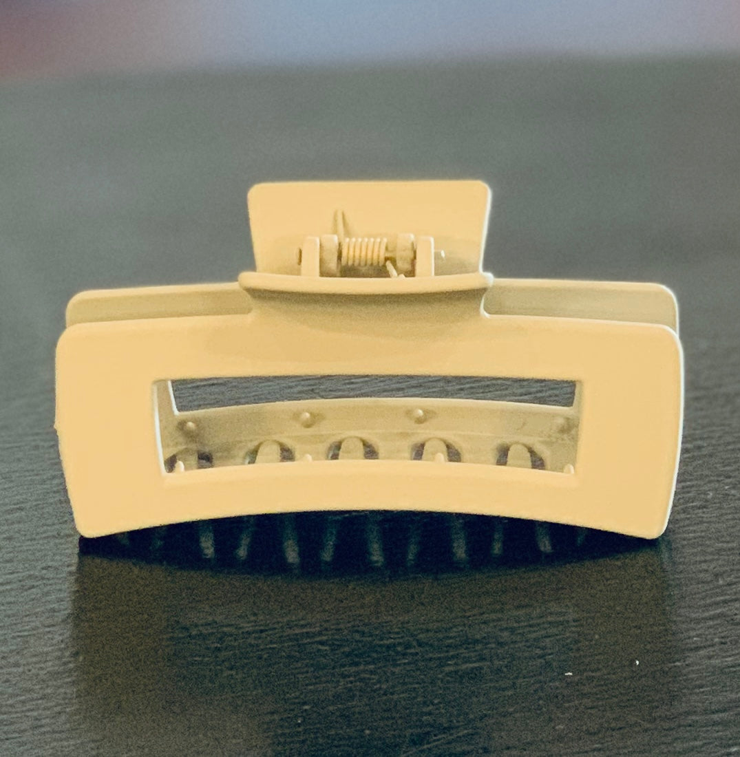 . Basic Rectangle Hair Clip