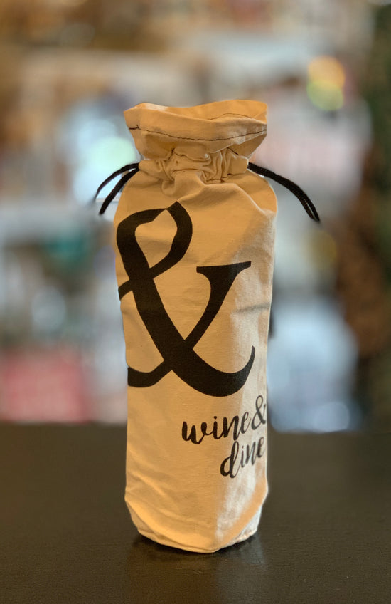 * Canvas Wine Bags