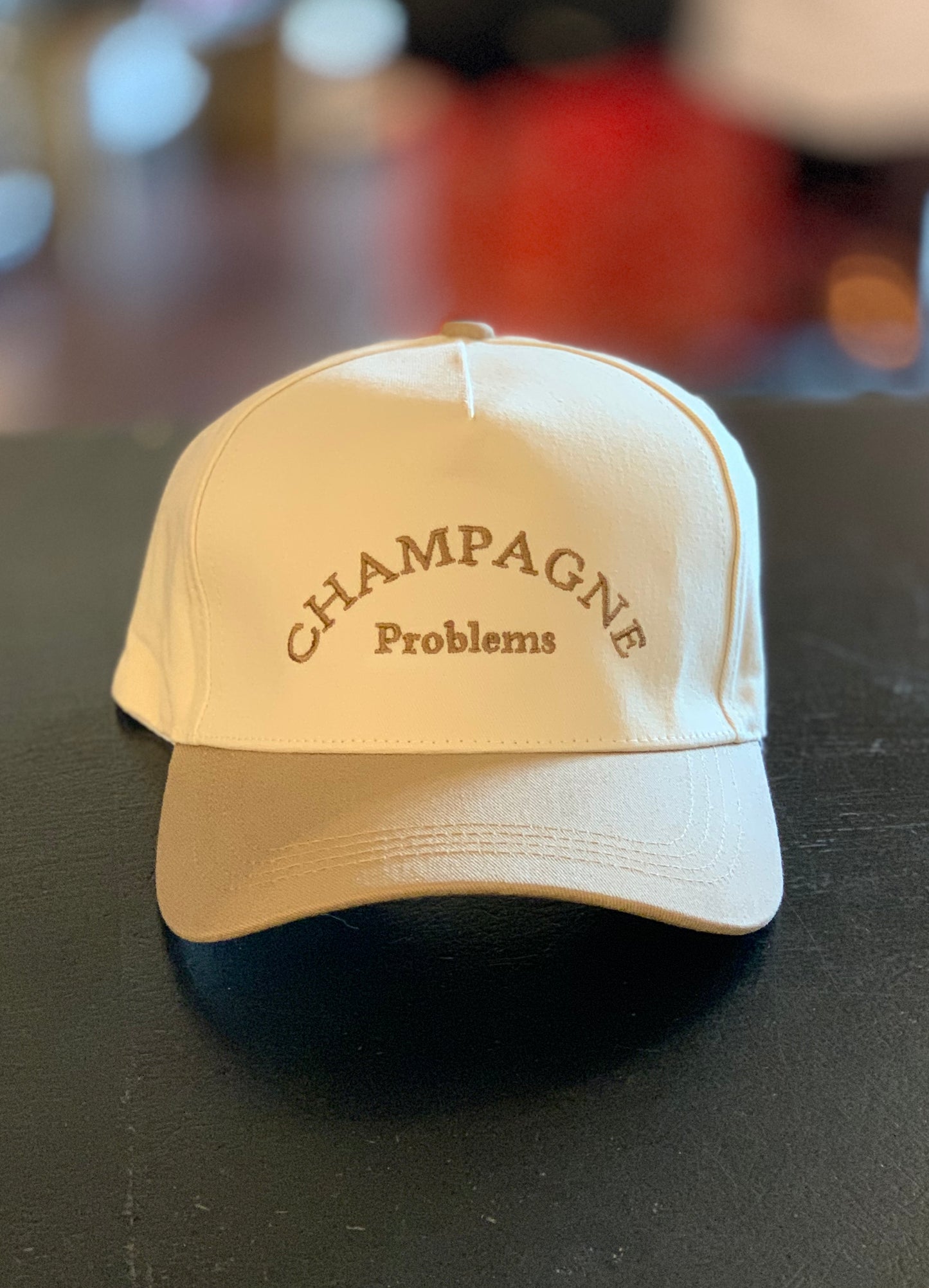 Champagne Problems Baseball Hat