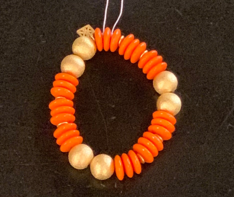 James Orange Bracelet