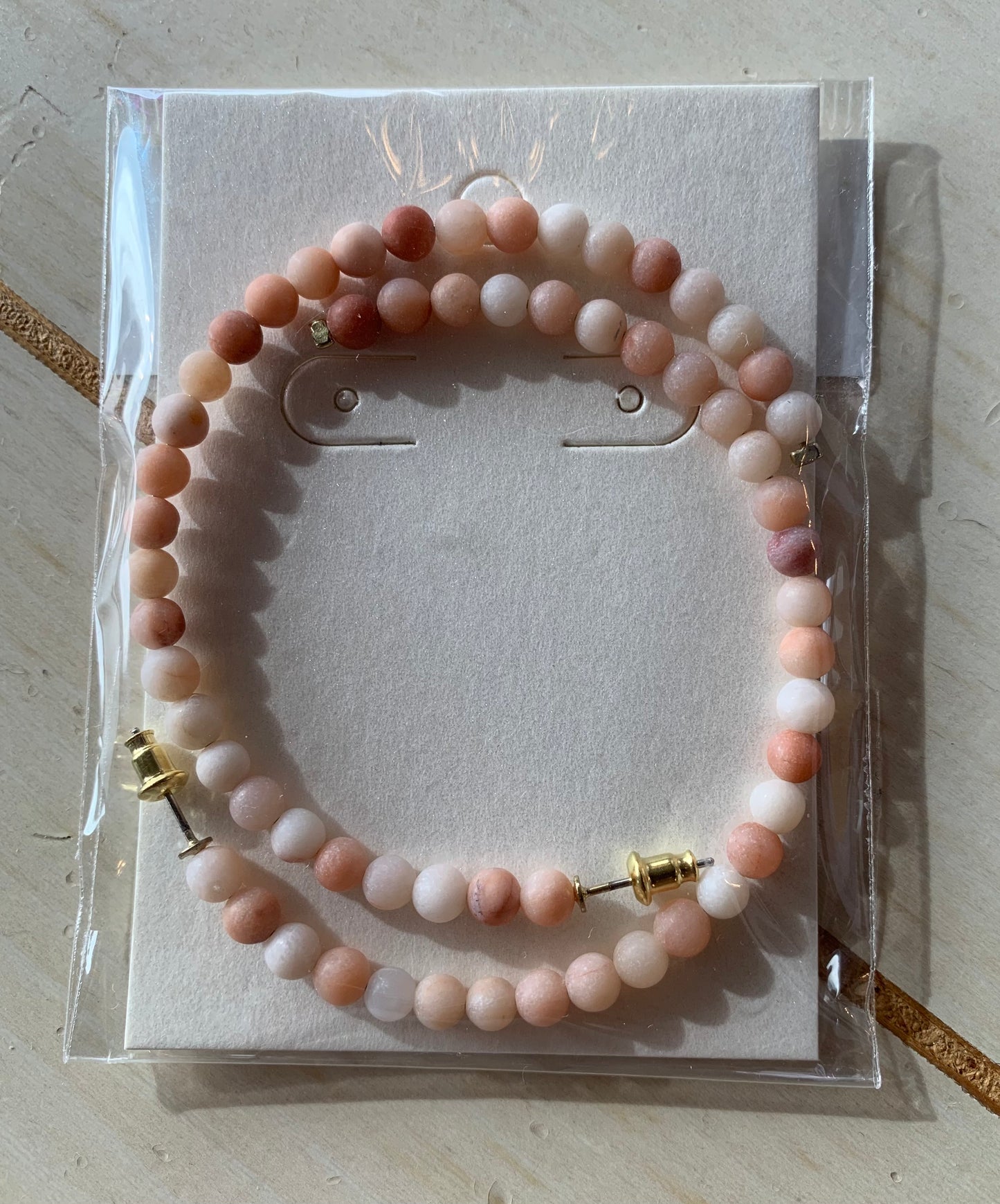 Beaded Hoop Earrings