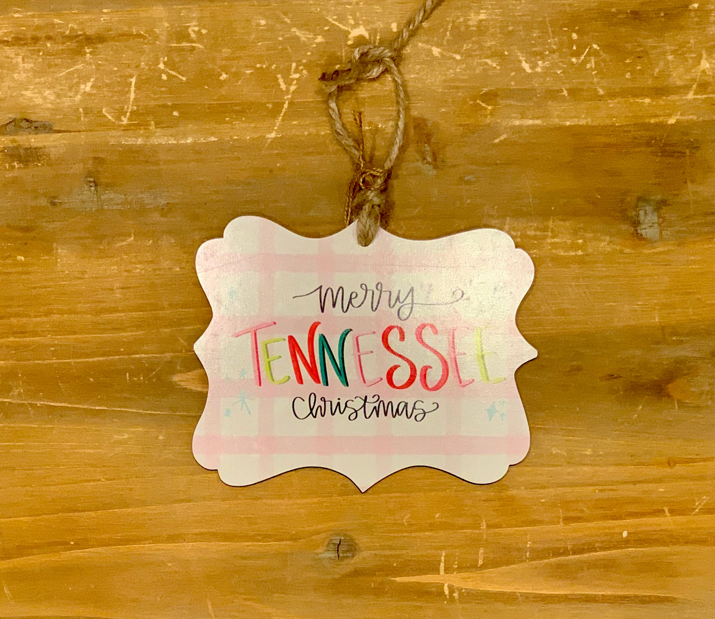 * Merry Tennessee Christmas Ornament