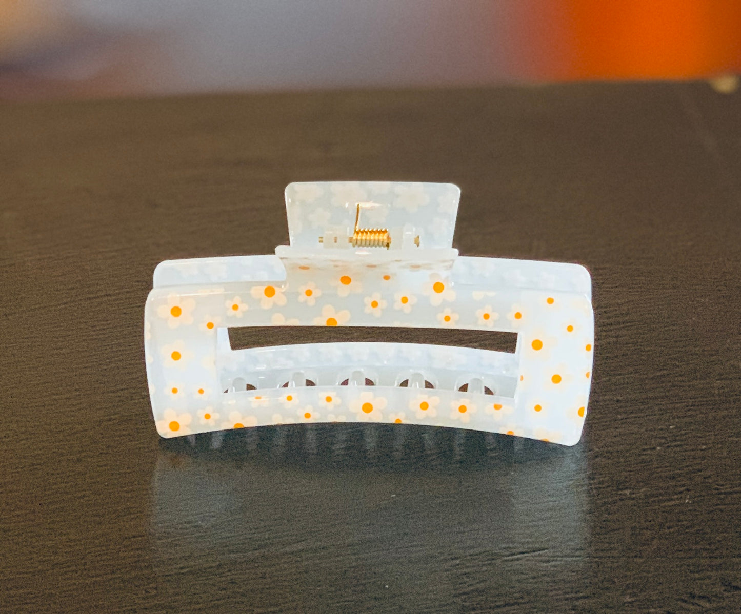 . Daisy Flowers Hair Clip