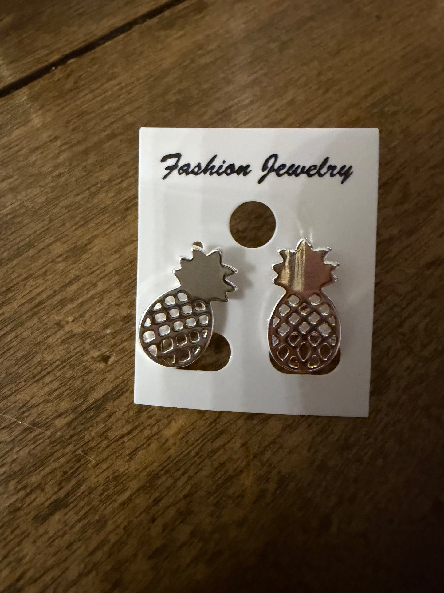 . Silver Stud Earrings