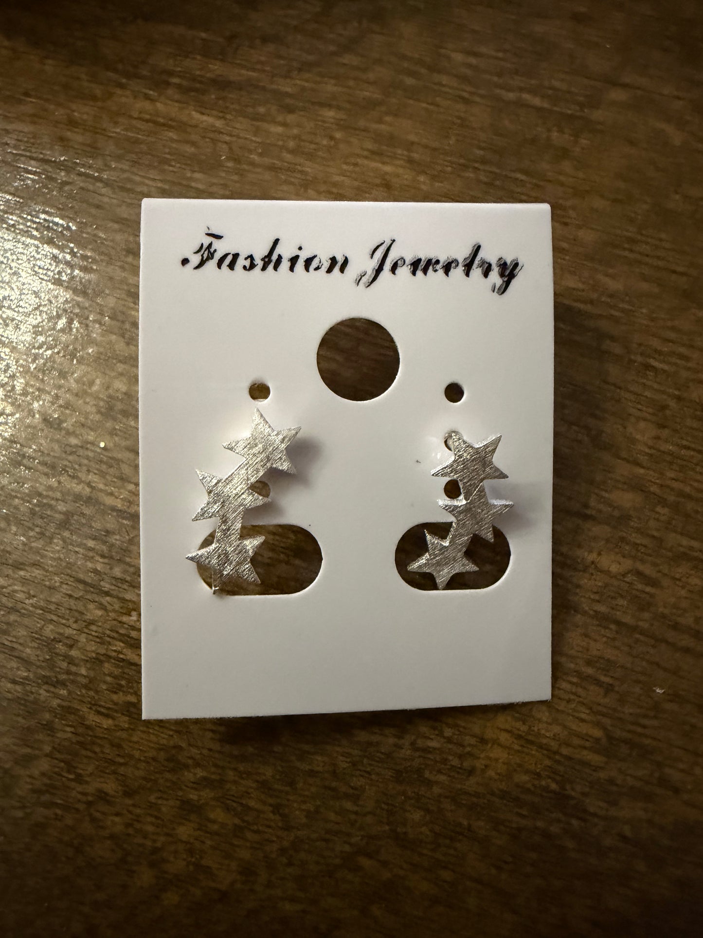 . Silver Stud Earrings