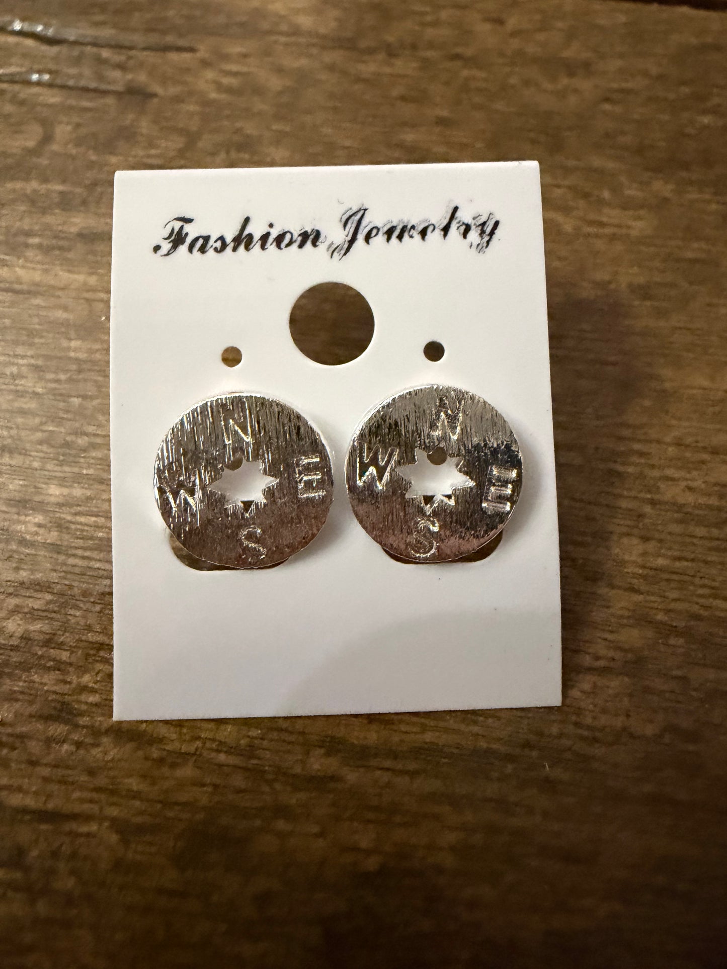 . Silver Stud Earrings
