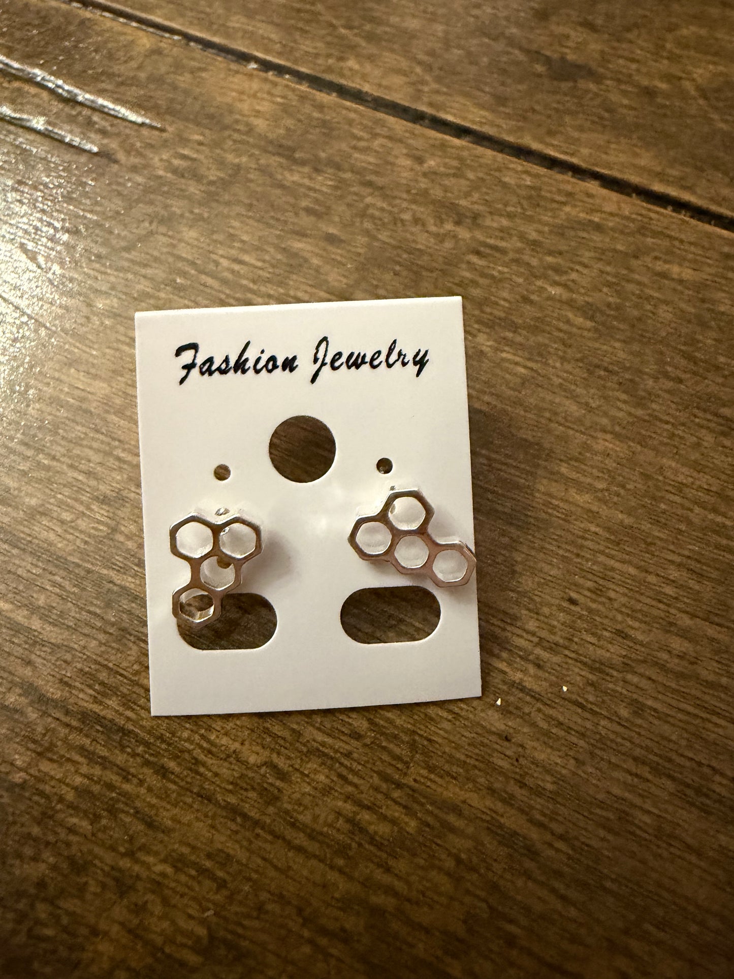 . Silver Stud Earrings