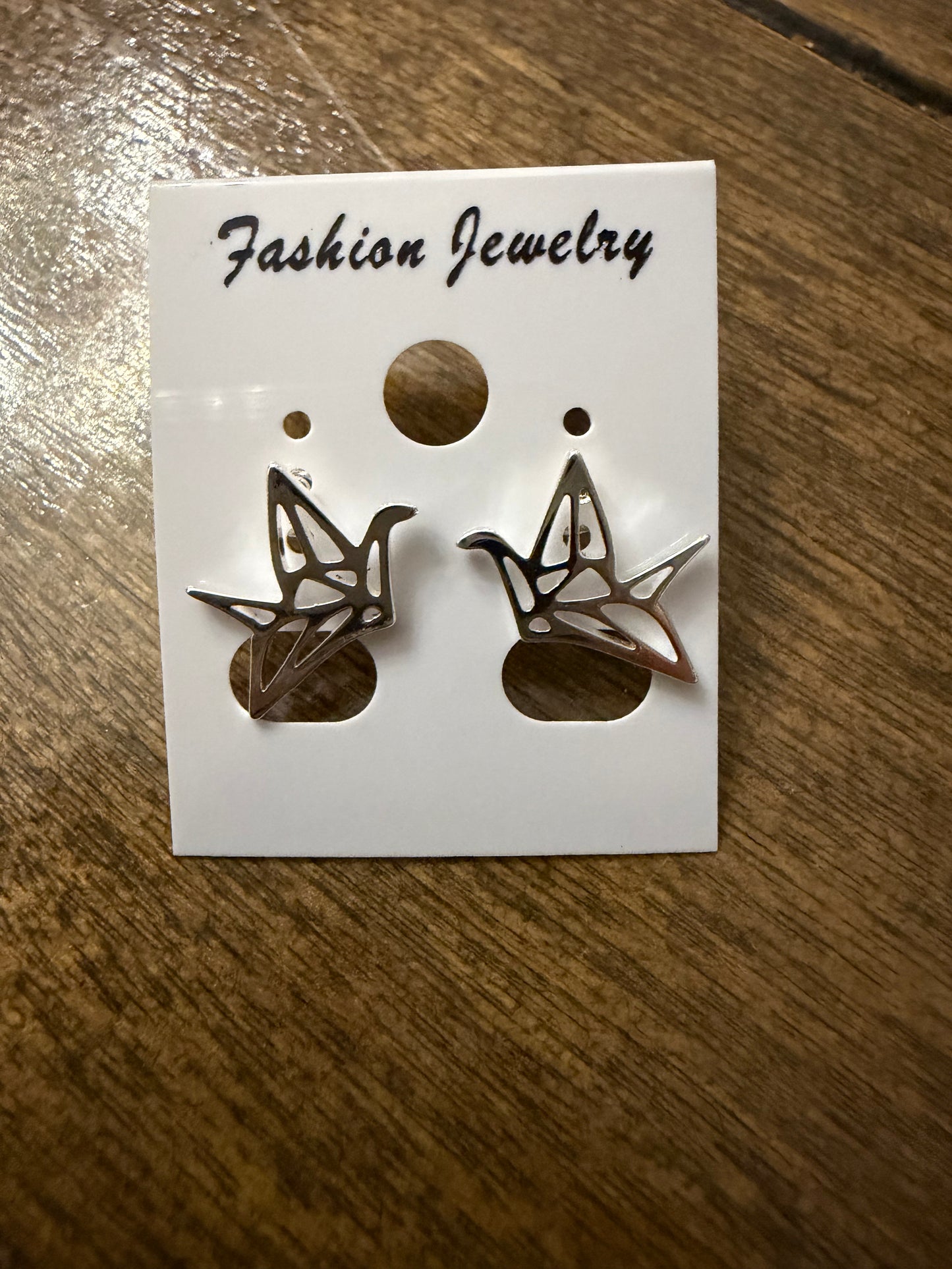 . Silver Stud Earrings