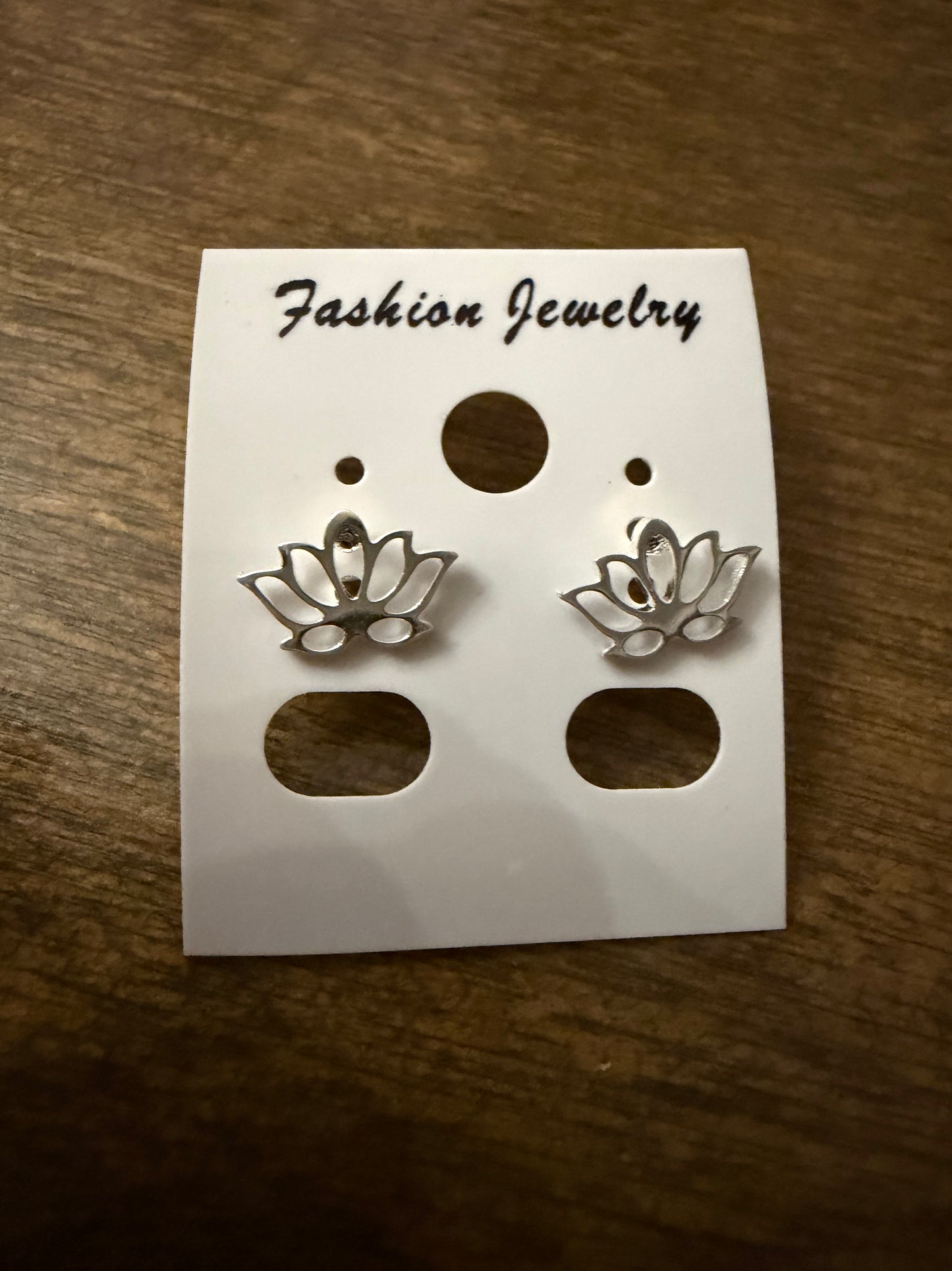 . Silver Stud Earrings