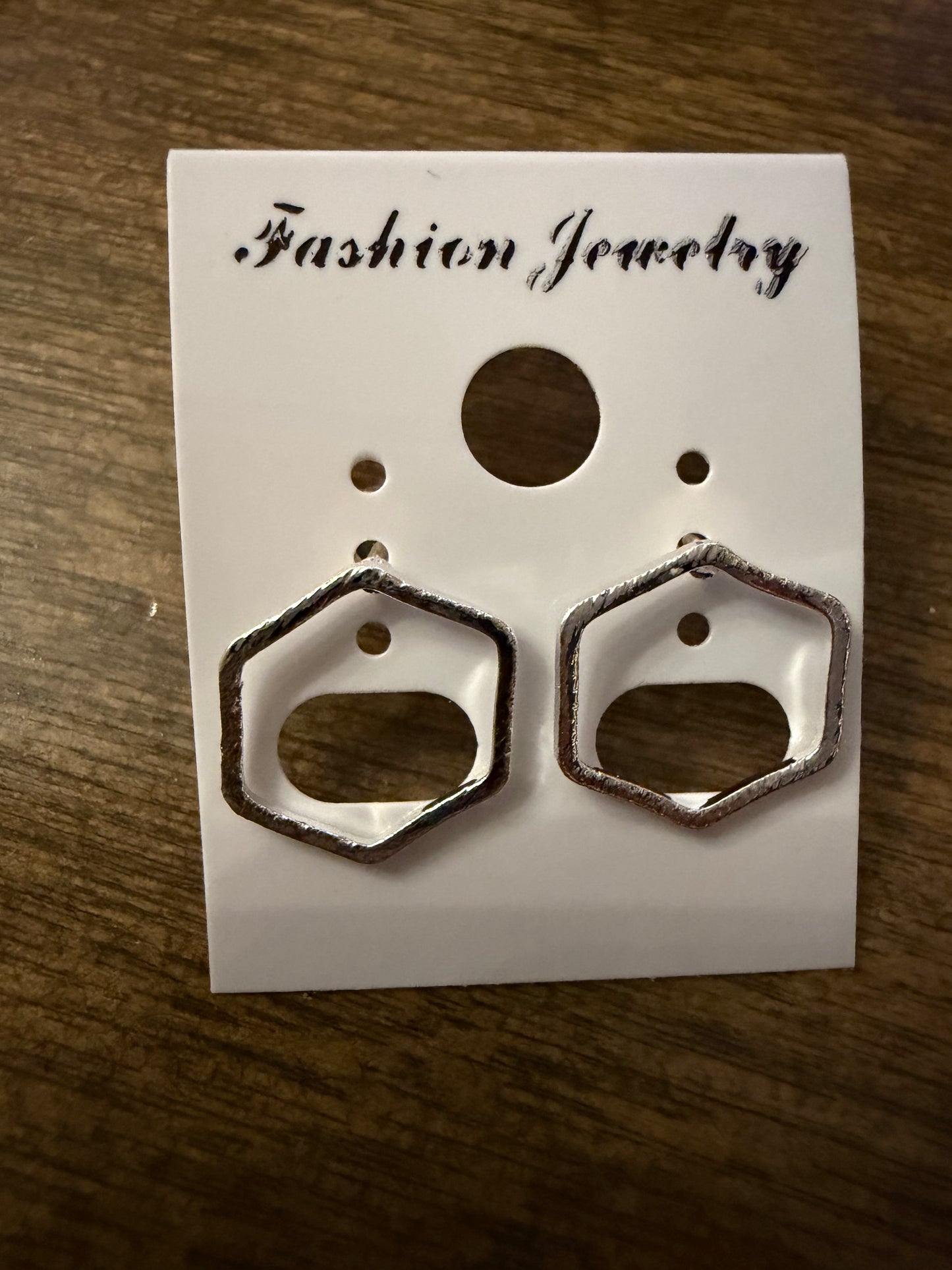 . Silver Stud Earrings