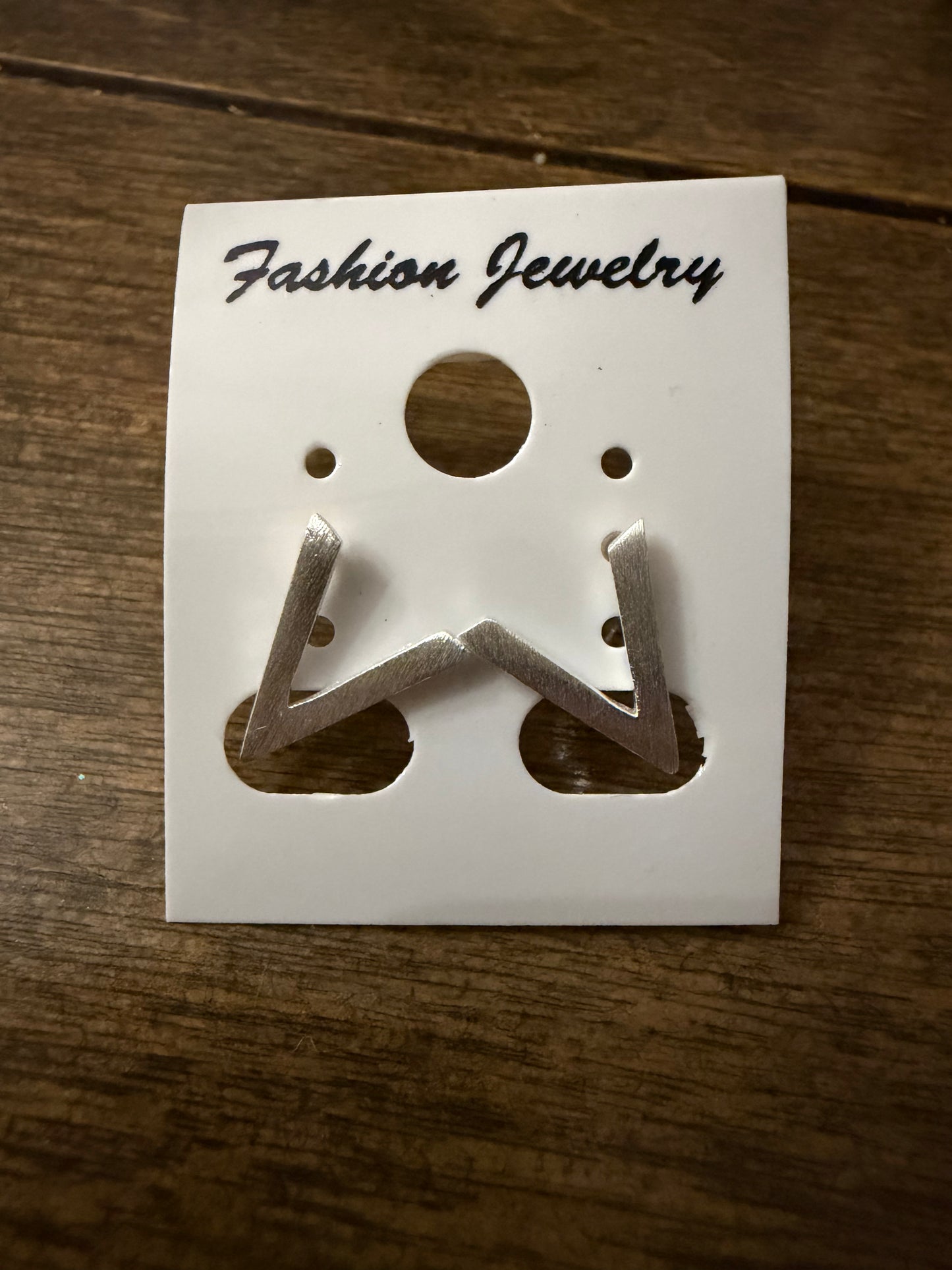 . Silver Stud Earrings