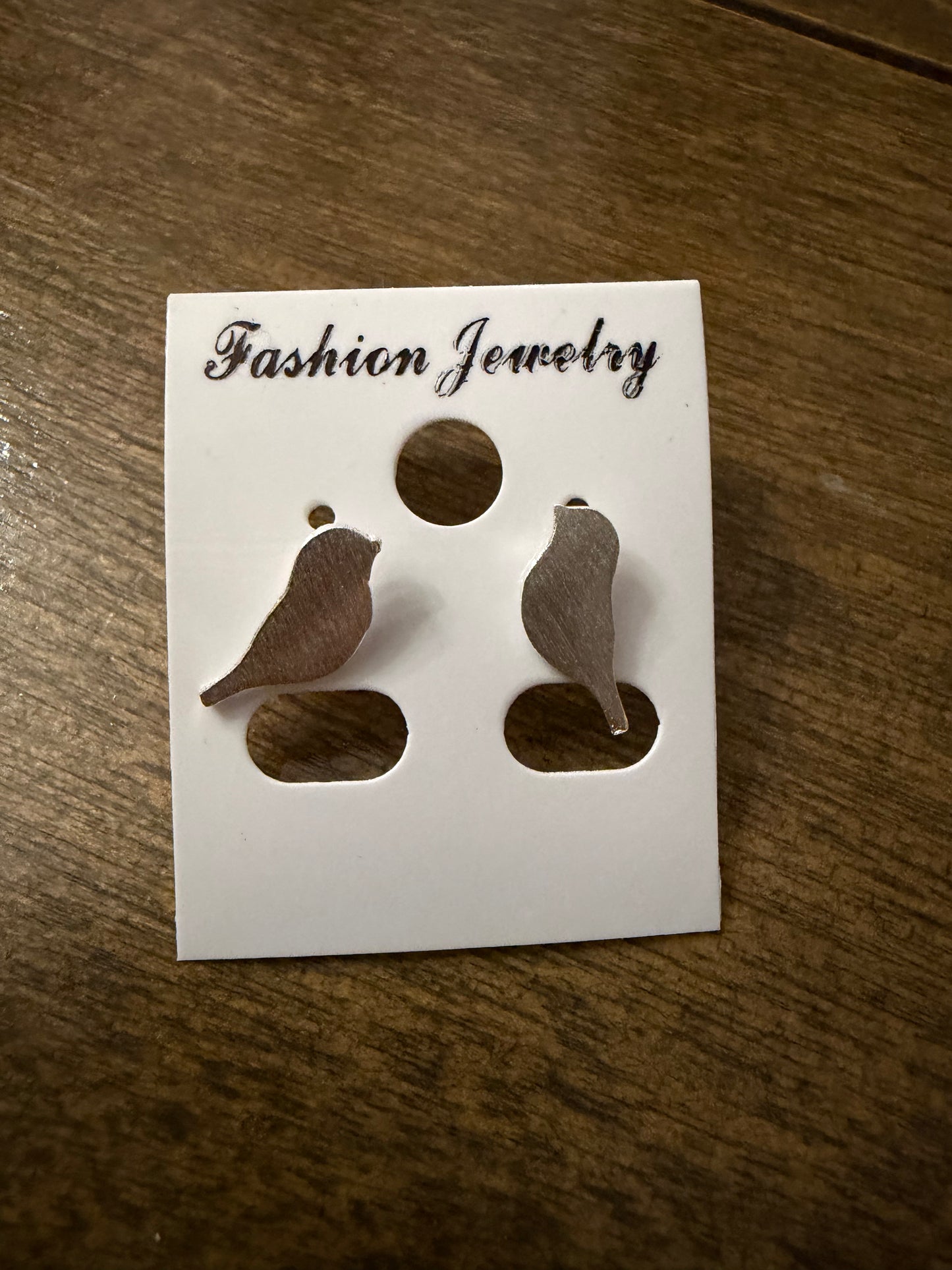 . Silver Stud Earrings