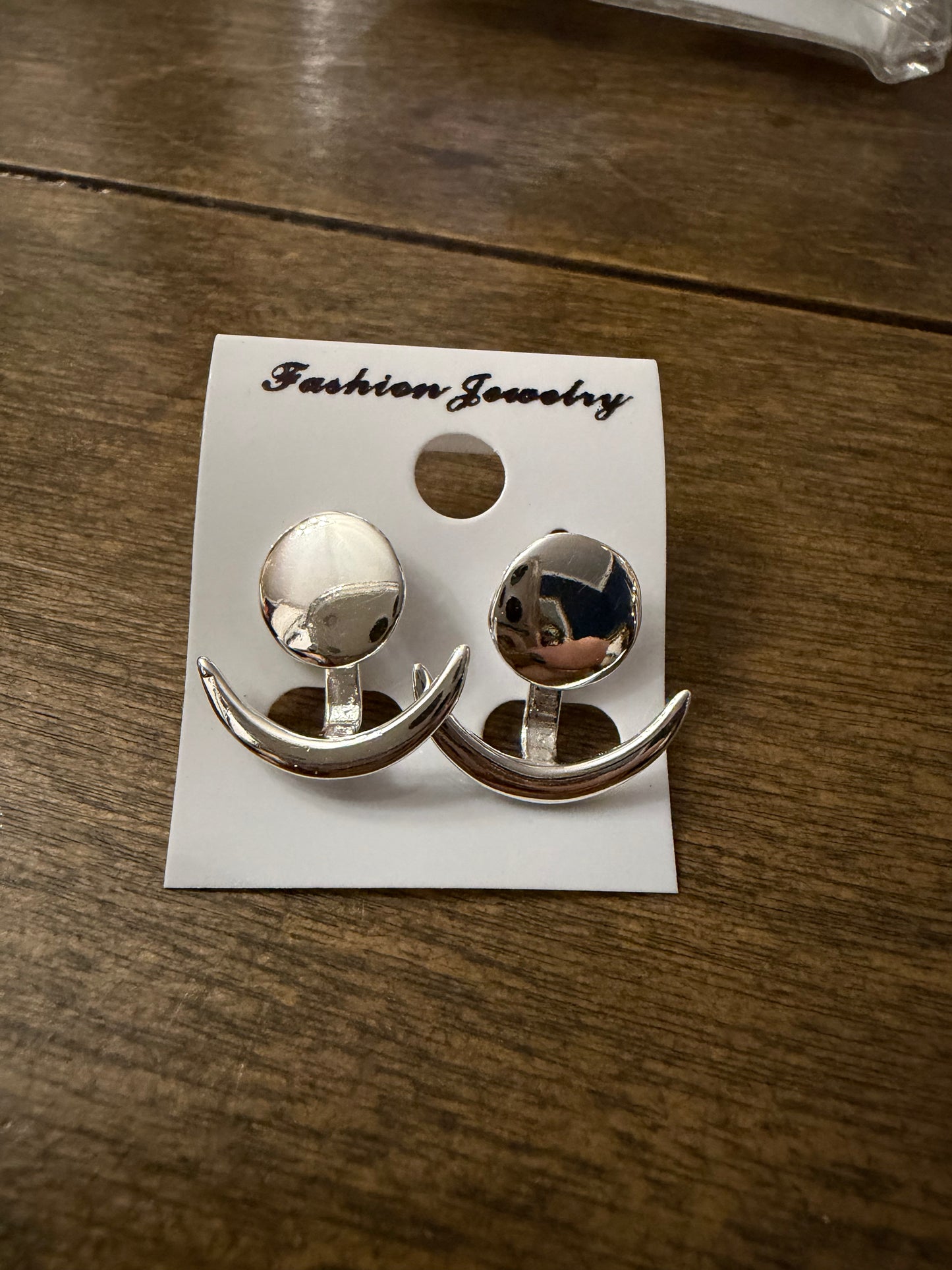 . Silver Stud Earrings