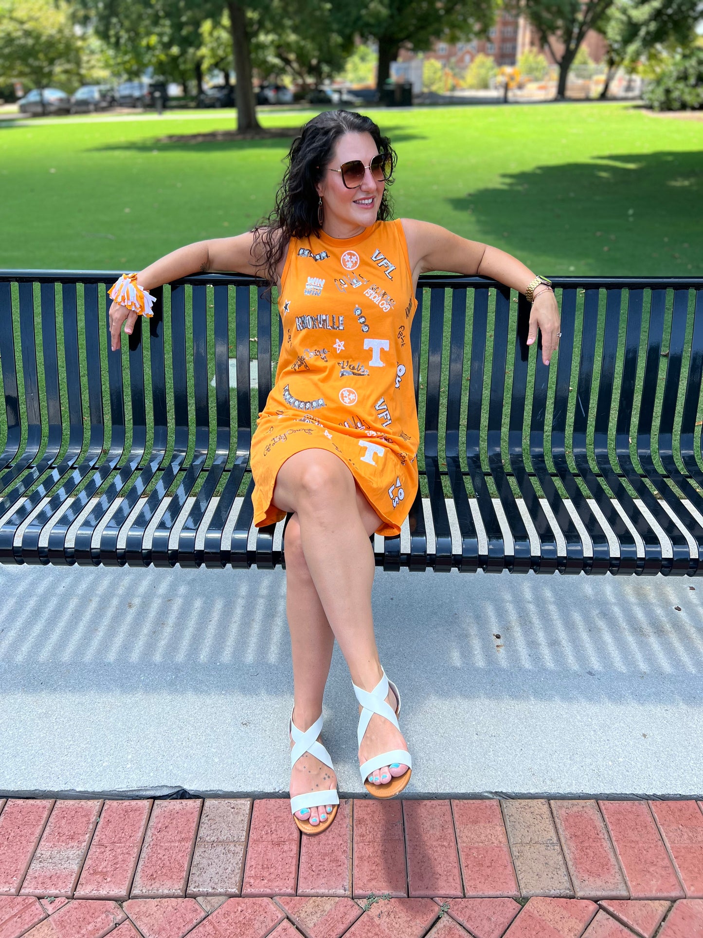 The Tennessee Sequin Spirit Sleeveless Dress