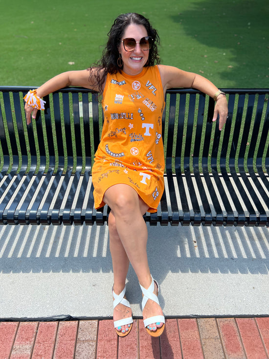 The Tennessee Sequin Spirit Sleeveless Dress