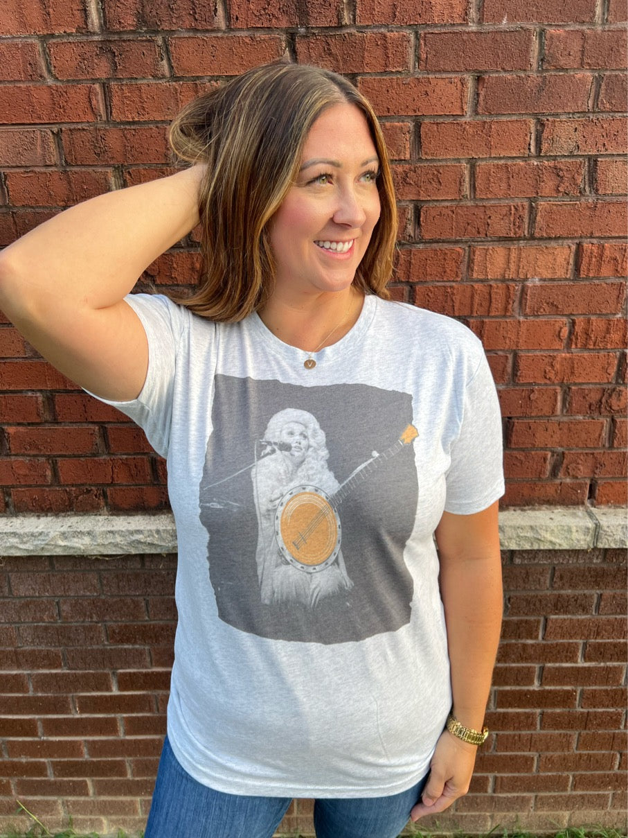 Load image into Gallery viewer, Tennessee Banjo Dolly Tee
