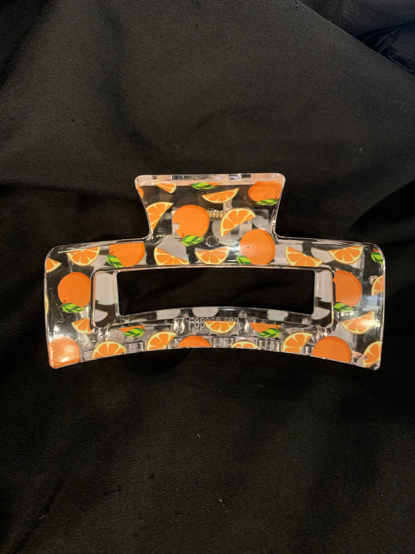 Orange Hair Clip