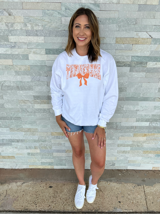 Tennessee Bow Crewneck Sweatshirt