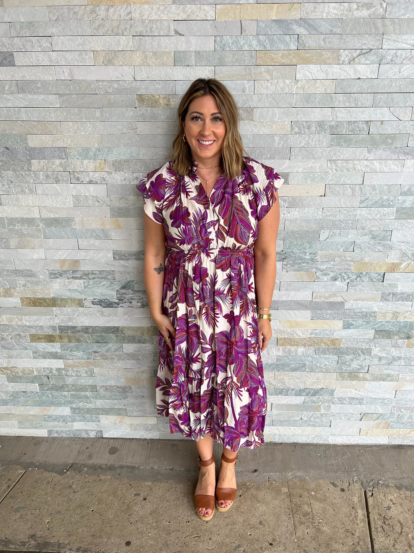 Beach dreams midi dress