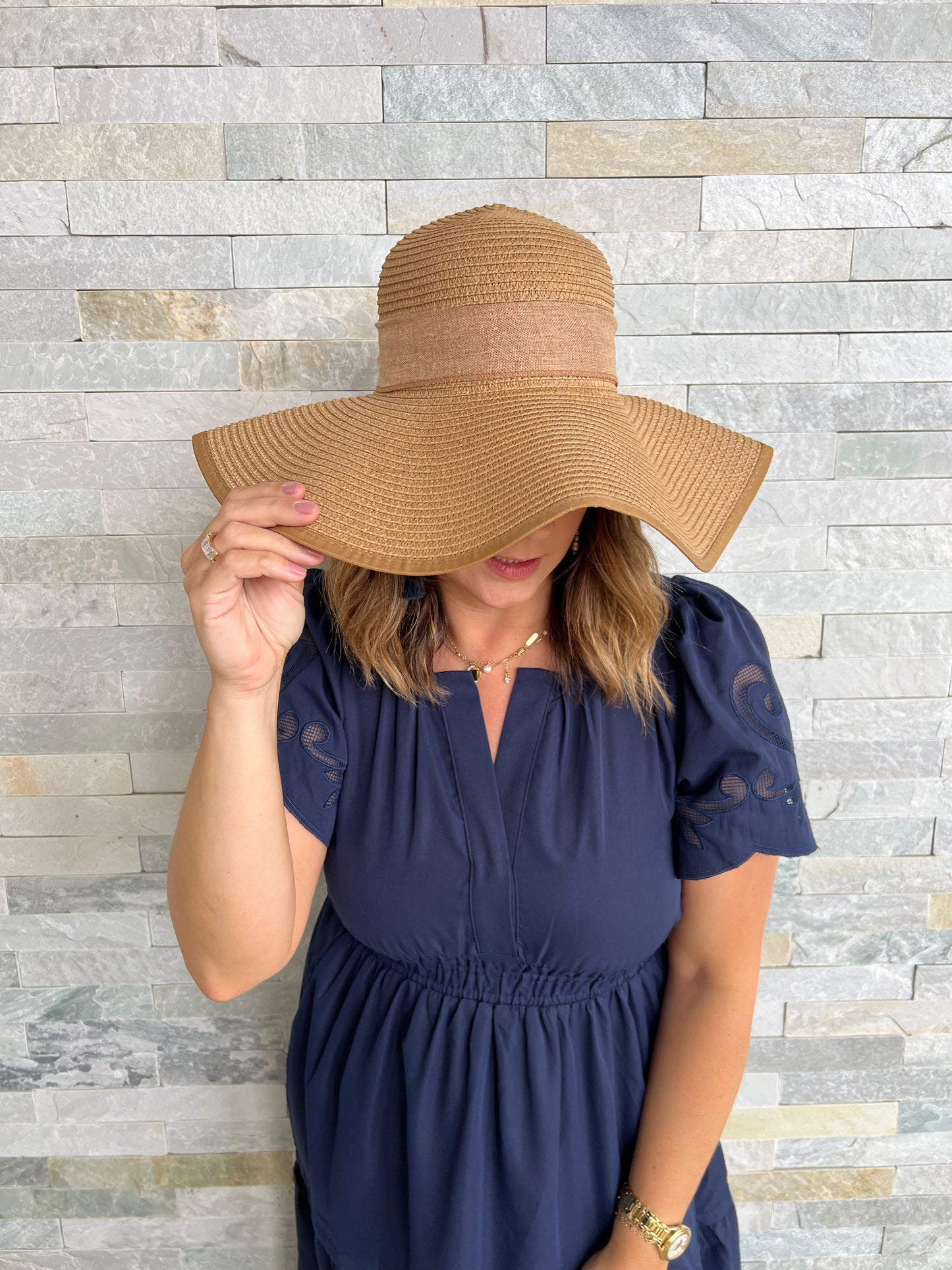 Straw Floppy Hat