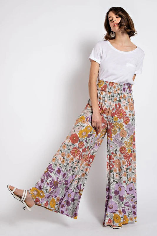 Groovy Garden Wide Leg Pants