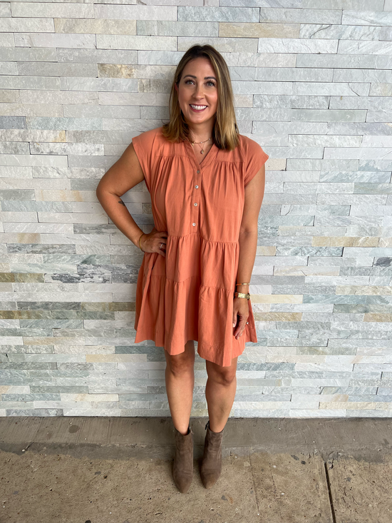Vera Canyon Clay Dress