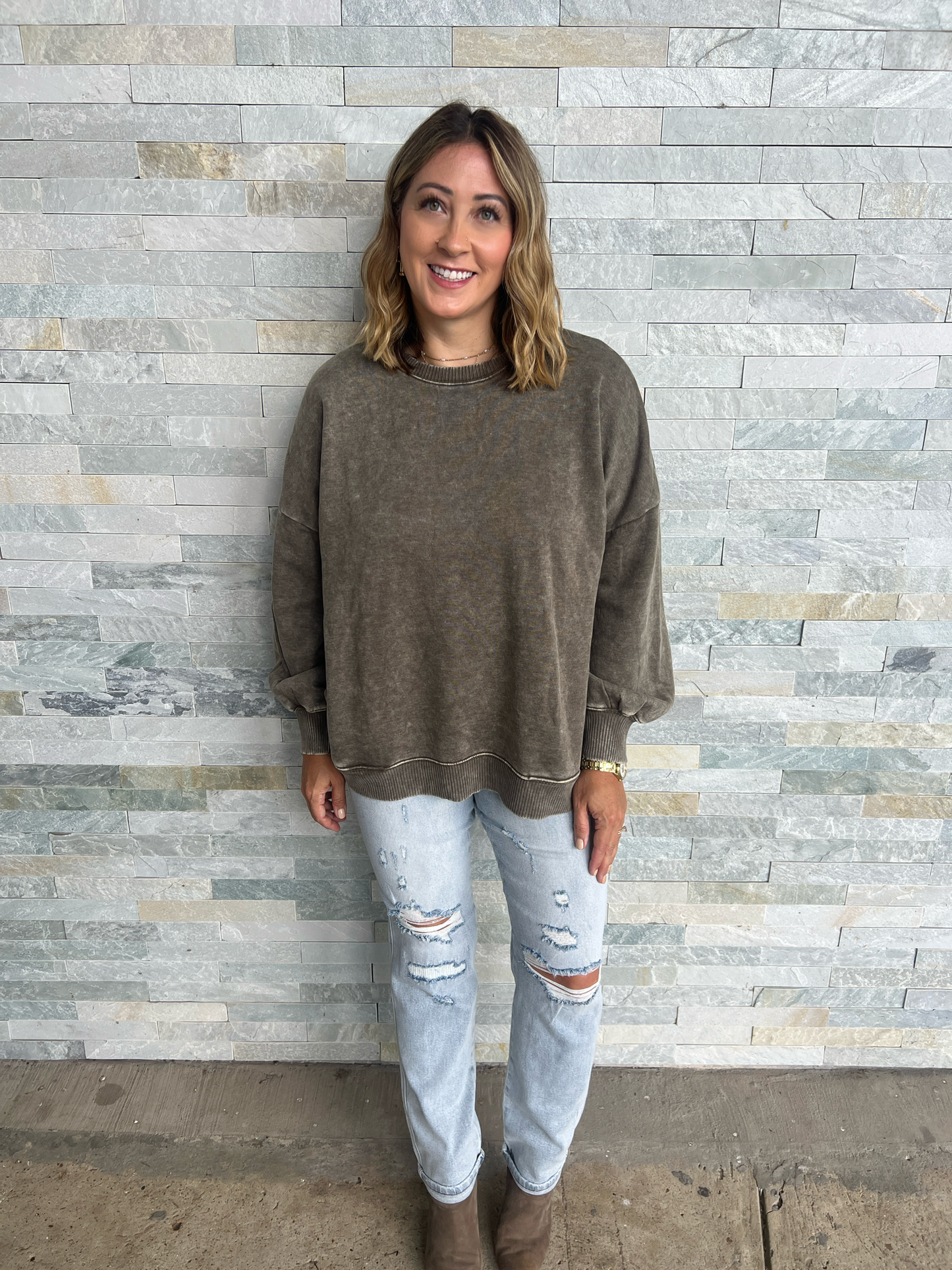 Willow Slouchy Sweatshirt